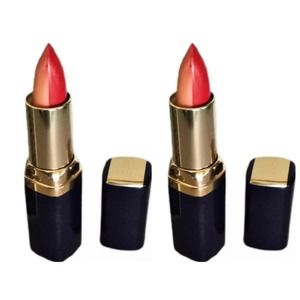 2x AVON Split Decision Lipstick in RADIANT RUBY - NOS Vintage NIB
